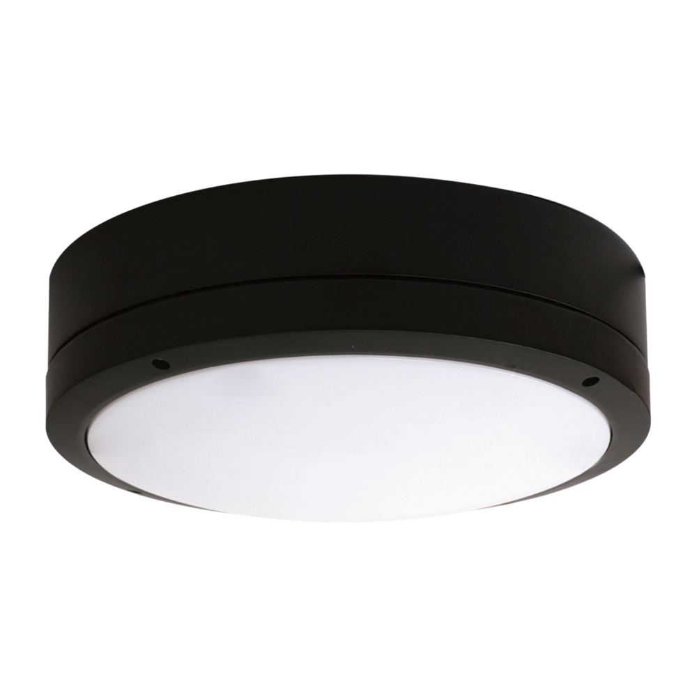 COOPER LED Surface Mounted Downlight 16W Black Aluminium 3CCT