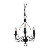 Candice Chandelier Small, Medium, Large in Black or White