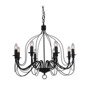 Candice Chandelier Small, Medium, Large in Black or White