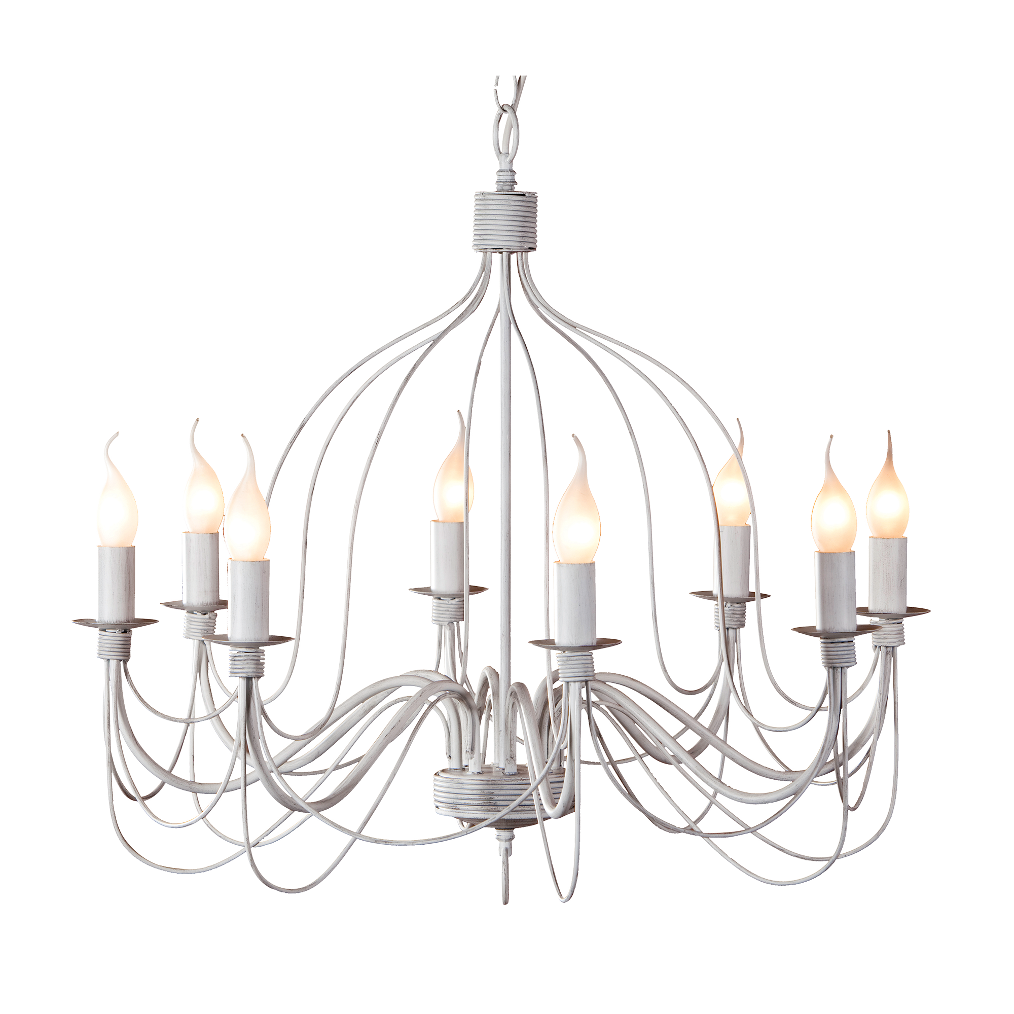 Candice Chandelier Small, Medium, Large in Black or White