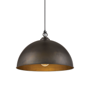 Cassidy Pendant Light Small, Medium, Large in Weathered Iron