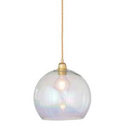 Rowan Pendant Light W280mm Glass Matt Gold
