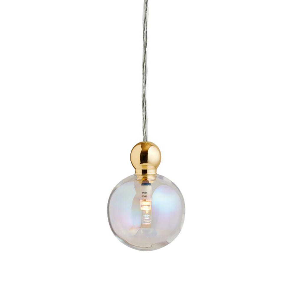 Uva Mini Pendant Light 12V W70mm Shiny Gold
