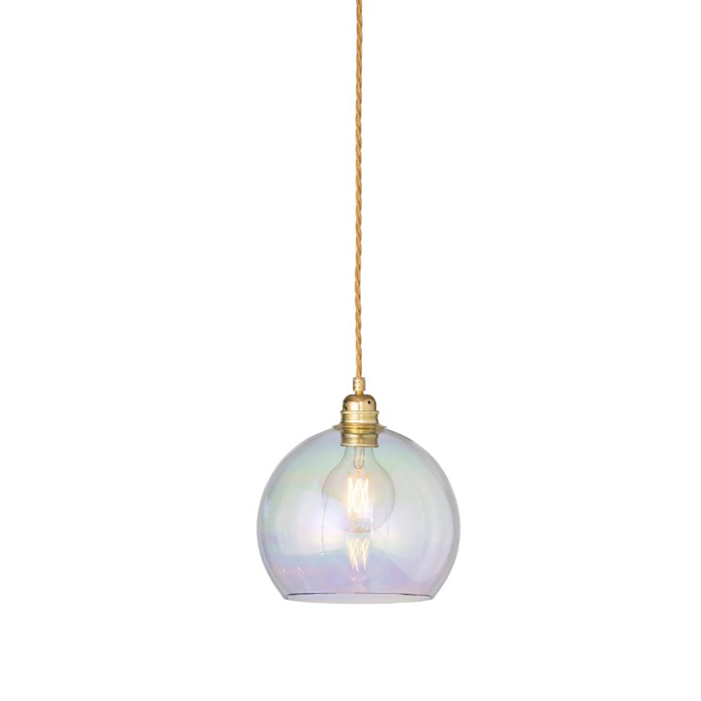 Rowan Pendant Light W220mm Glass Matt Gold