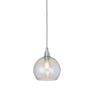 Rowan Pendant Light W155mm Glass Matt Silver