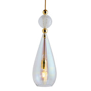 Smykke Pendant Light W180mm Glass Check Ball