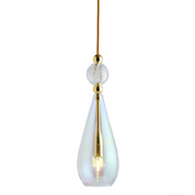 Smykke Pendant Light W125mm Glass Swirl Ball