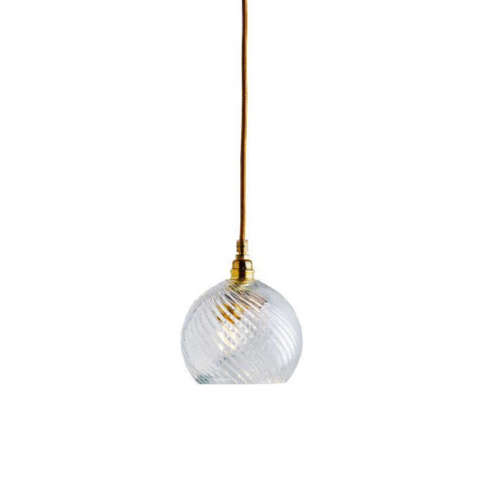 Rowan Pendant Light W155mm Glass Matt Gold