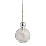 Uva Mini Pendant Light 12V W100mm Shiny Silver