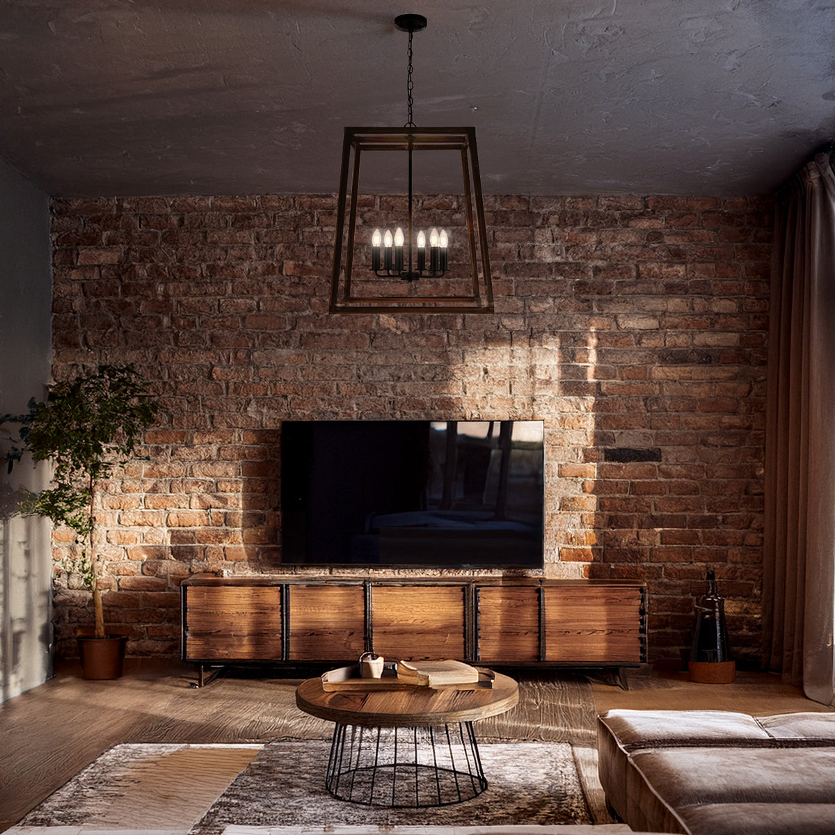 DALTON 6 LIGHT PENDANT