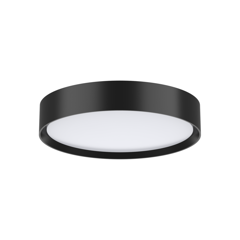 Surface Mounted Downlight 24W Black Aluminium 3CCT