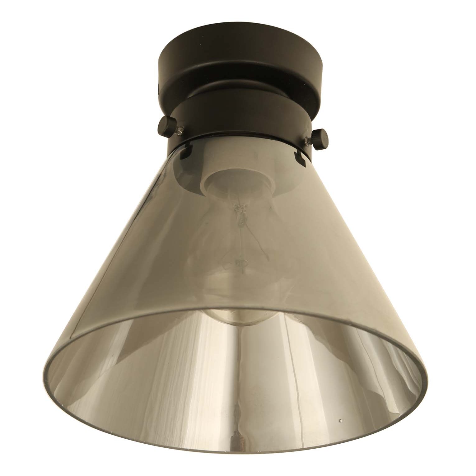 D.I.Y. Batten Fix Ceiling Lights - Small Cone Shape Fixtures