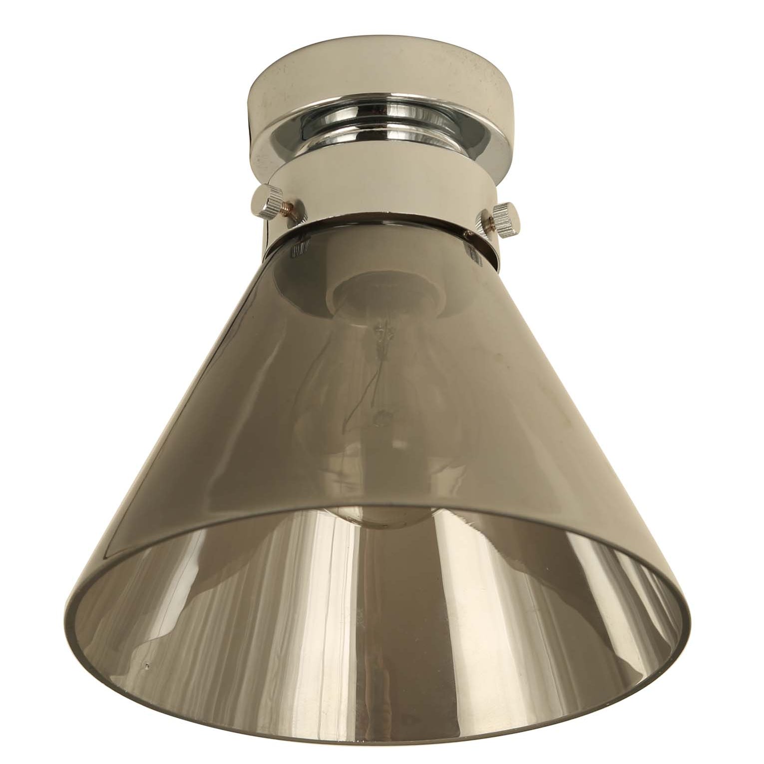D.I.Y. Batten Fix Ceiling Lights - Small Cone Shape Fixtures