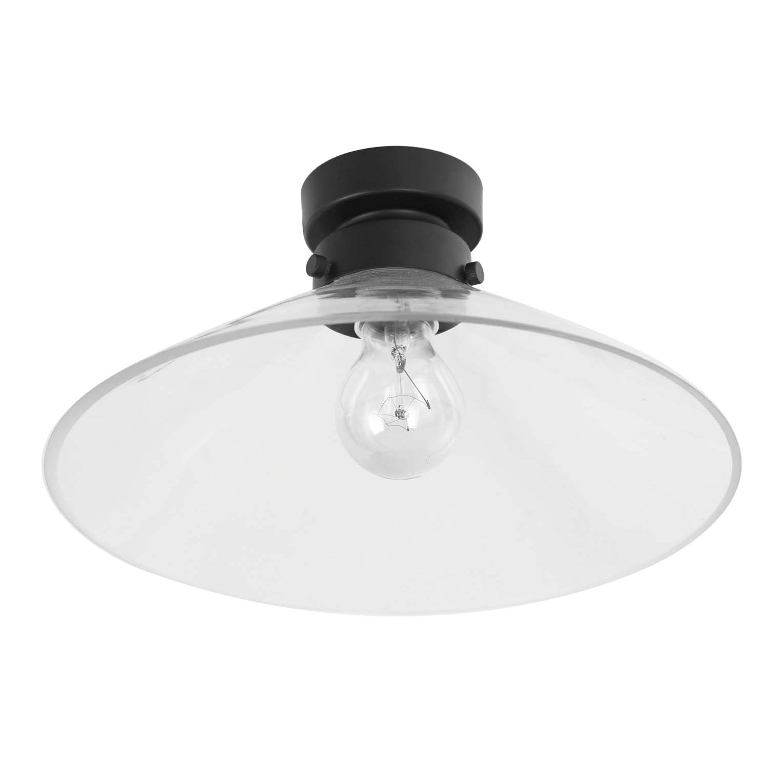 D.I.Y. Batten Fix Ceiling Lights - Large Cone Shape Fixtures