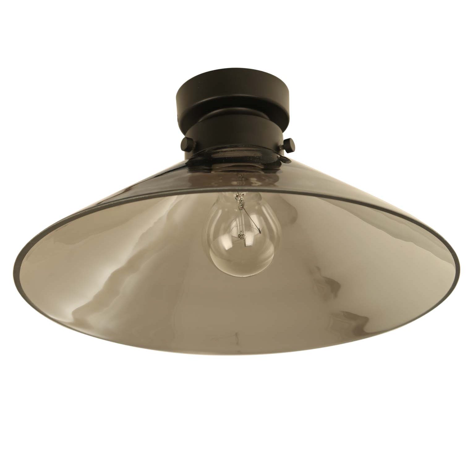 D.I.Y. Batten Fix Ceiling Lights - Large Cone Shape Fixtures