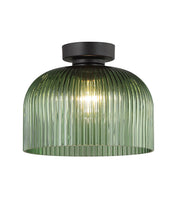 DIYVINTAJ: D.I.Y. Dome Ribbed Glass Batten Fix Ceiling Lights