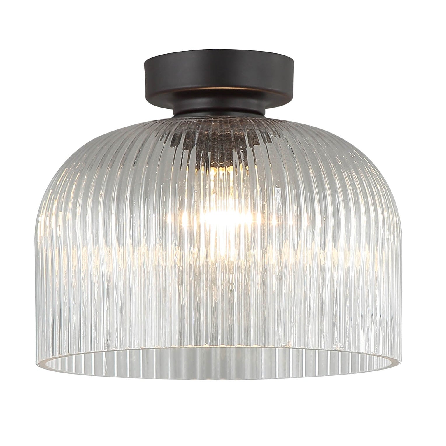 DIYVINTAJ: D.I.Y. Dome Ribbed Glass Batten Fix Ceiling Lights