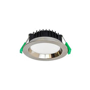 Recessed LED Downlight SMD 13W Satin Chrome Polycarbonate 3CCT