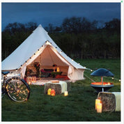 LED Festoon 20 Lights Black Opal