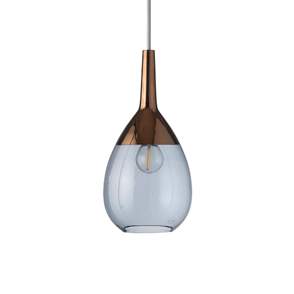 Lute Pendant Light W140mm Glass