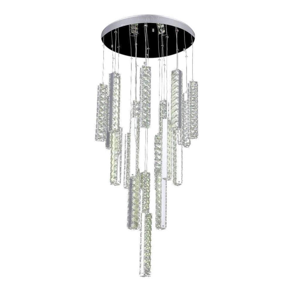 800mm Crystal Pendant - 5000K-Domus Lighting-Ozlighting.com.au