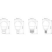 Domus KEY-ROUND - 6W Frosted Dimmable LED Globe-Domus Lighting-Ozlighting.com.au