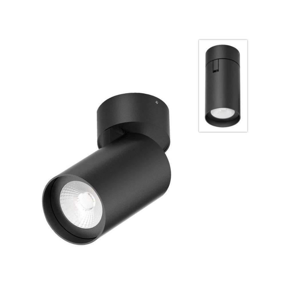 25W LED Single Colour Dimmable Adjustable Surface Mount Downlight Black-Domus Lighting-Ozlighting.com.au