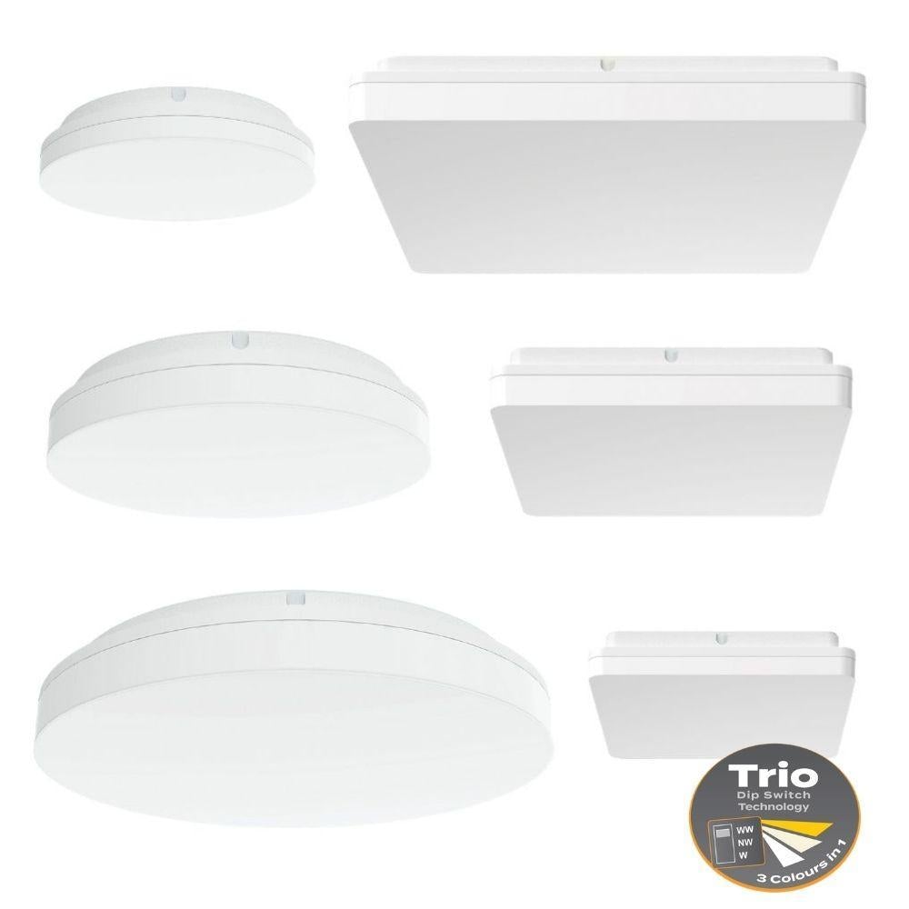 35W Colour Switchable LED Ceiling Light IP54 - TRIO-Domus Lighting-Ozlighting.com.au