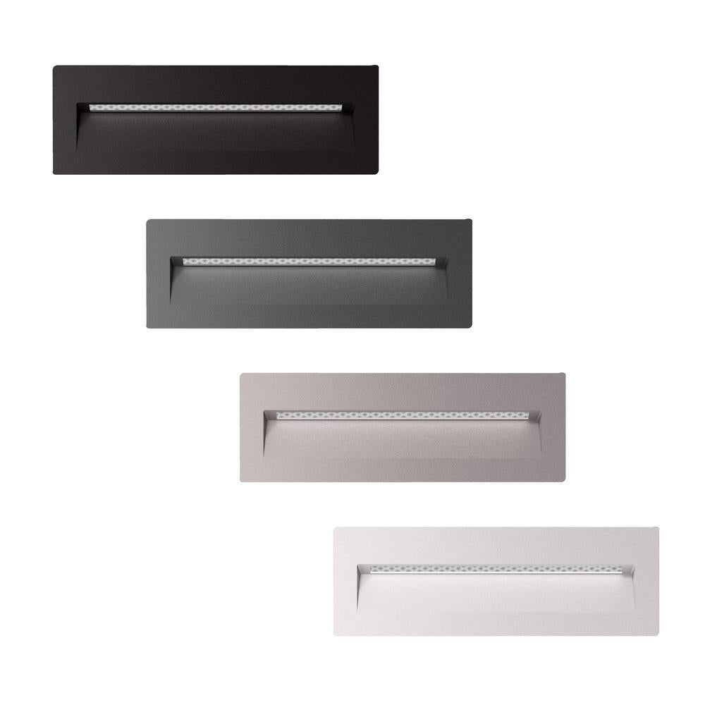 Rectangular Recessed Led Light Domus ZAC-8 - 8W LED Exterior Rectangle Recessed Step Light – LED ...
