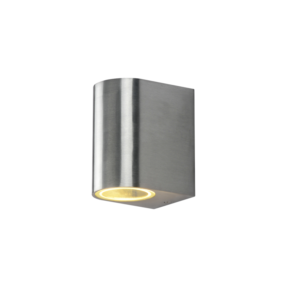 ETON Exterior Wall Light 4W Silver Aluminium 3CCT