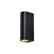 ETON Up / Down Wall Light 8W Black 3CCT