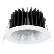 Ecostar Recessed LED Downlight 12W White Aluminium 3 CCT