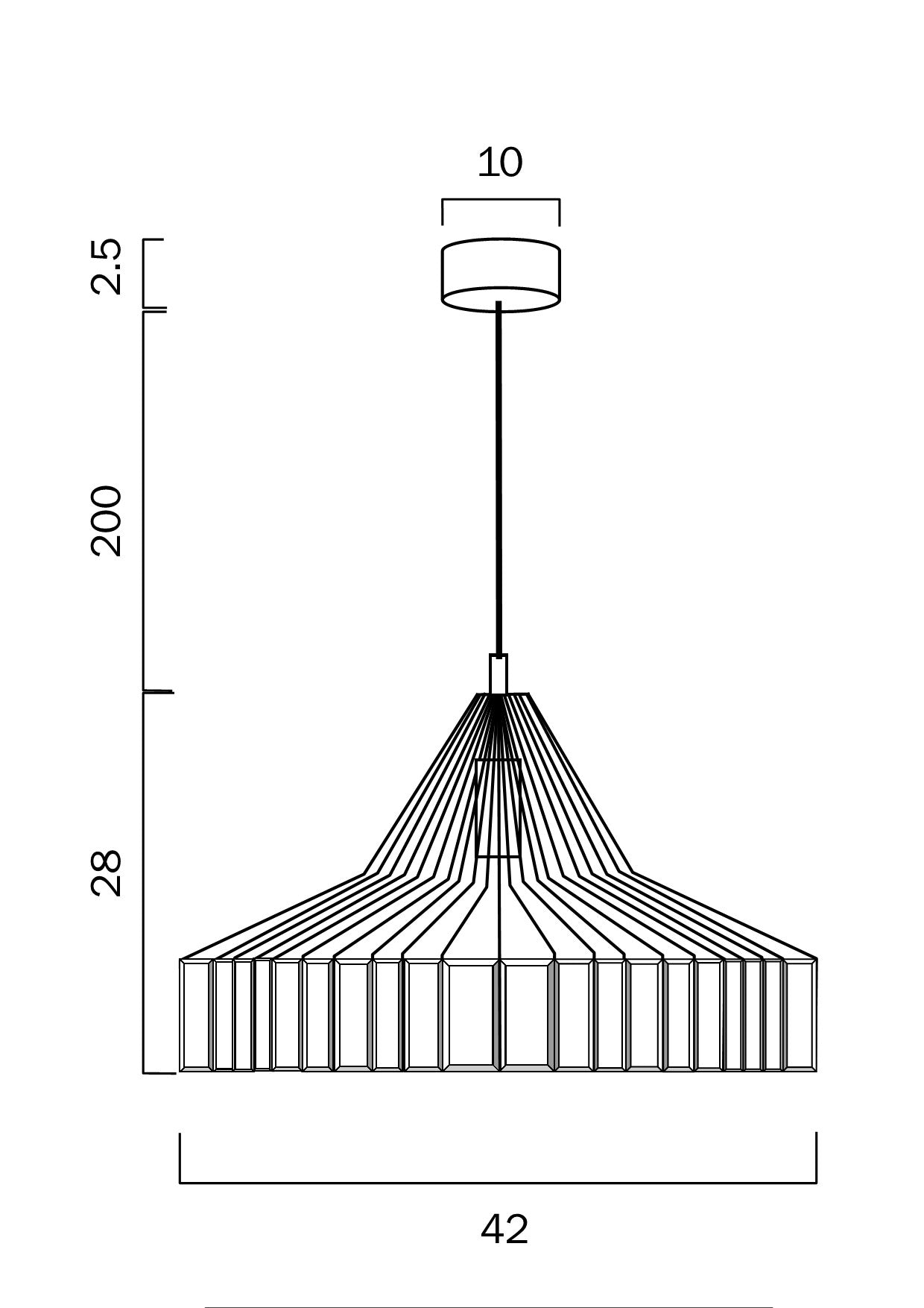 ELMAS 42 PENDANT Series