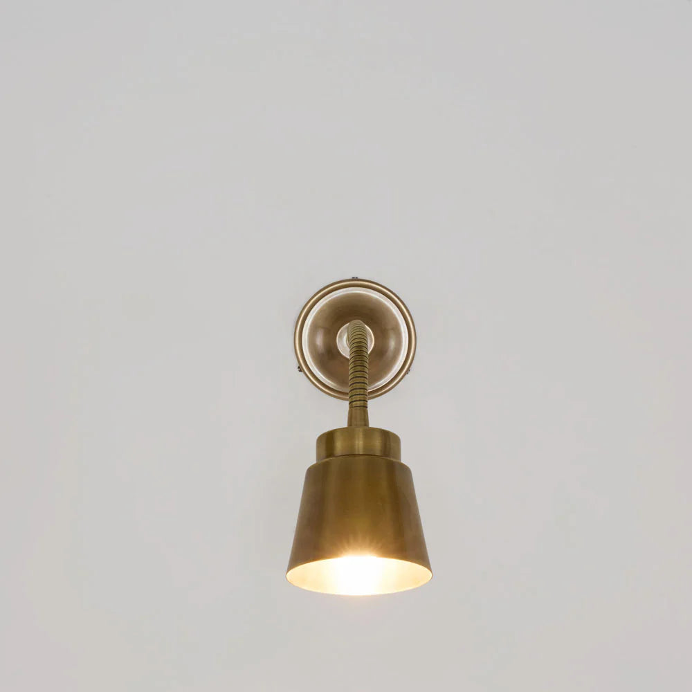 Kingsford Wall Light Antique Brass