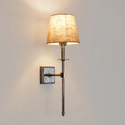 Danish Wall Light Antique Silver