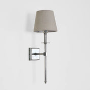 Danish Wall Light Antique Silver