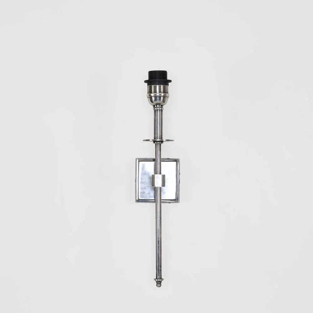 Danish Wall Light Antique Silver
