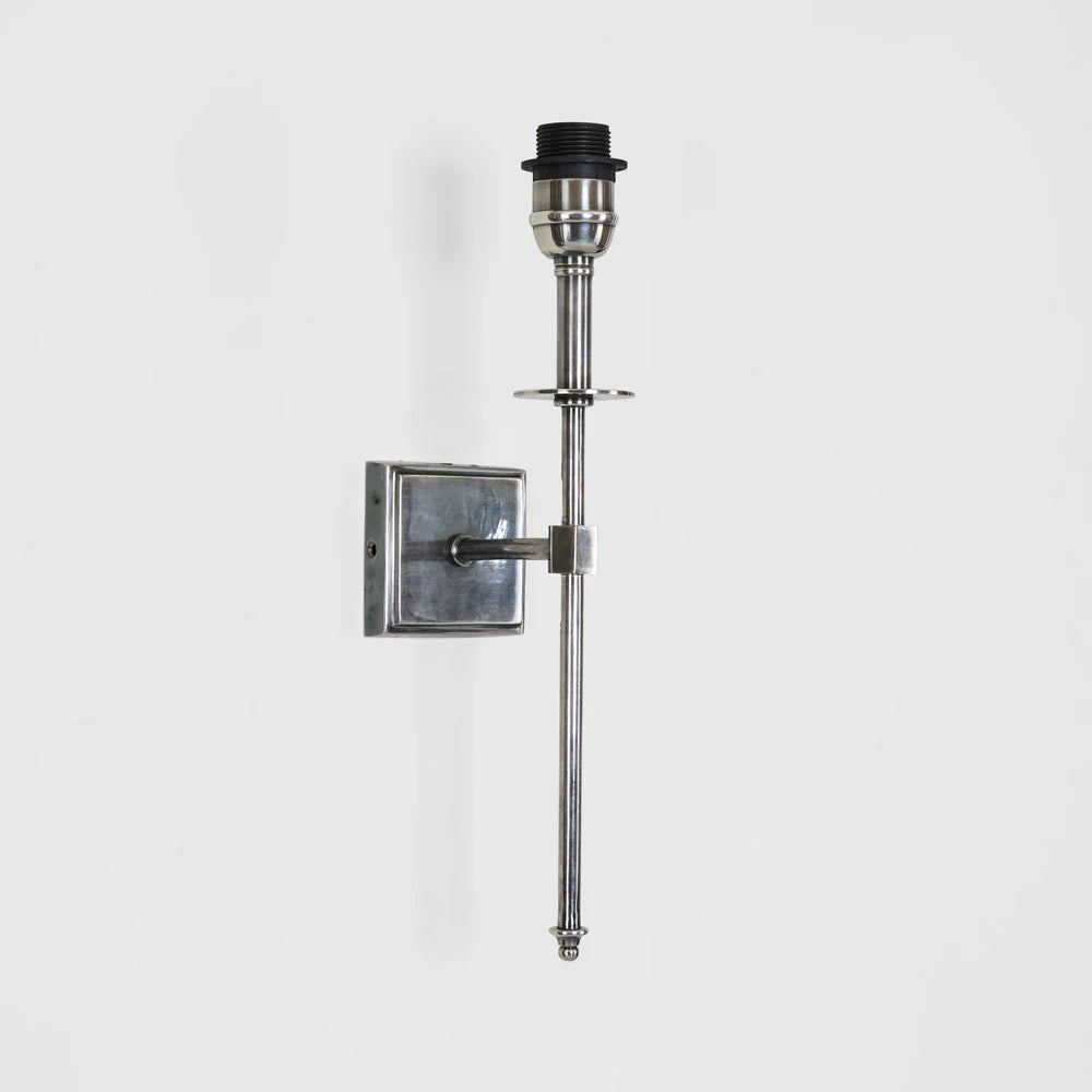Danish Wall Light Antique Silver
