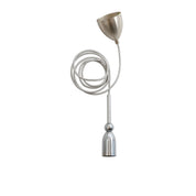 Embrace Medium Pendant Light Clear & Shiny Silver