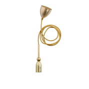 Embrace Medium Pendant Light Golden Smoke & Shiny Silver