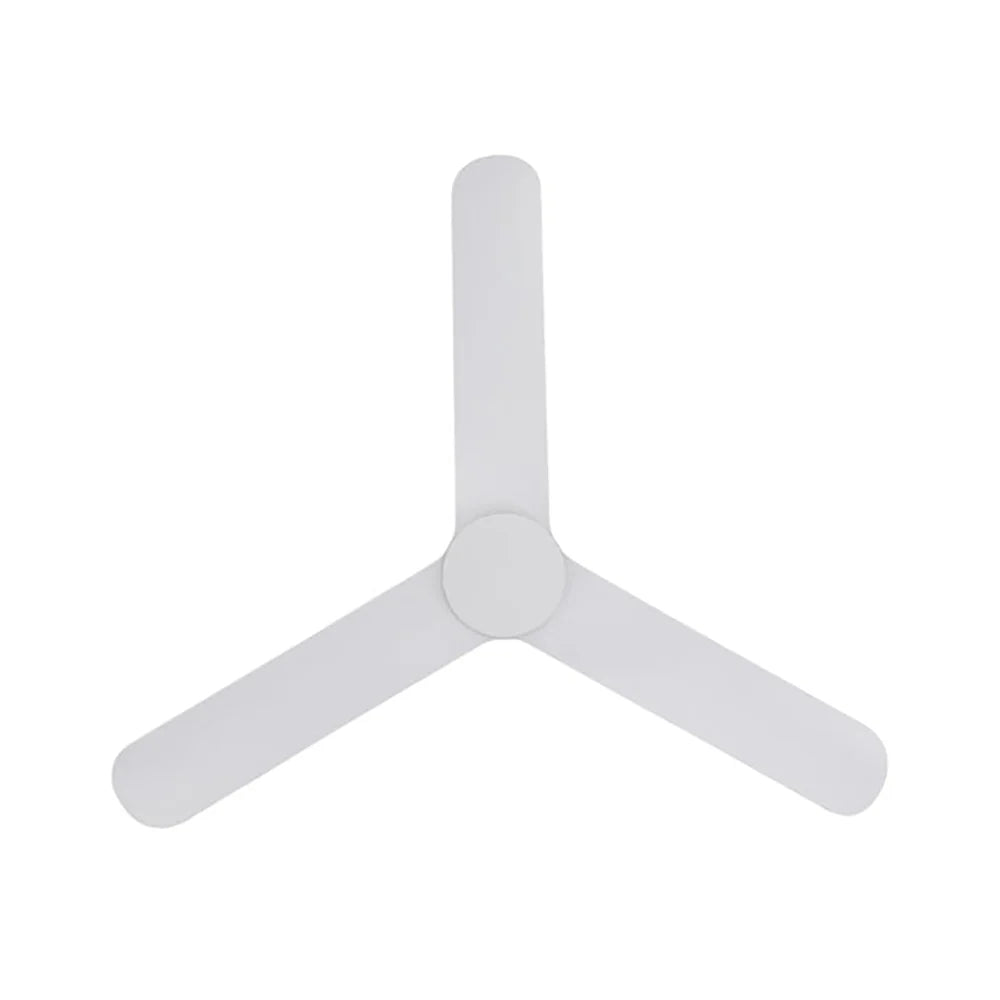 ILUKA Hugger DC Ceiling Fan 60" Matt White With LED