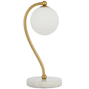 FELTON TABLE LAMP WHITE MARBLE