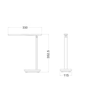 FLATMATE: D.I.Y. LED Tri-CCT Portable & Rechargeable Touch Table Lamp