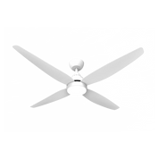 SAL Forbes 52 + SDCF11/52/4 52" 1362mm 30W DC Ceiling Fan Four Blades with Selectable CCT and Dimmable 22W LED Light