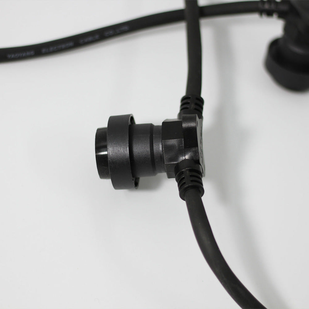 Festoon Light Outdoor Black