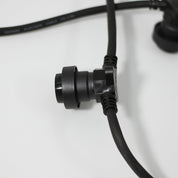Festoon Light Outdoor Black
