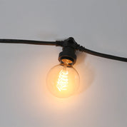 Festoon Light Outdoor Black