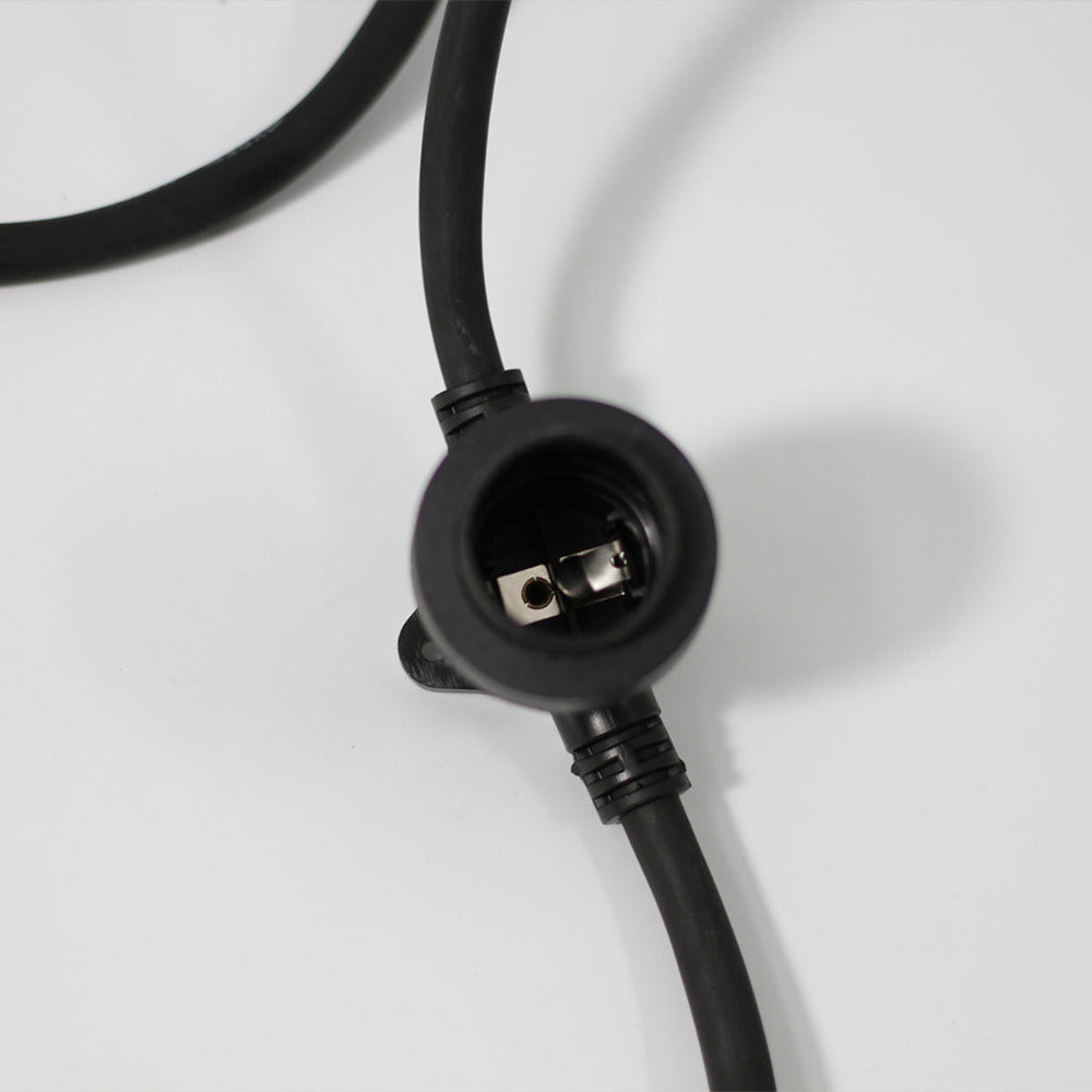 Festoon Light Outdoor Black