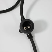 Festoon Light Outdoor Black