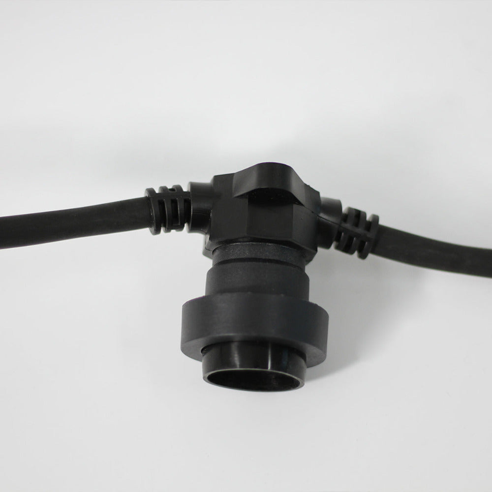 Festoon Light Outdoor Black